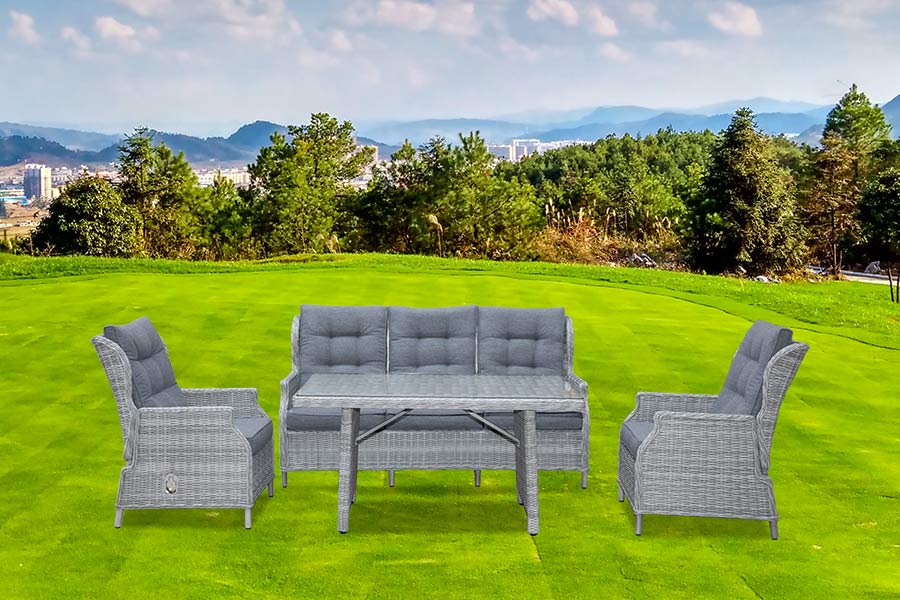 3-sits lutande soffa matsalsset